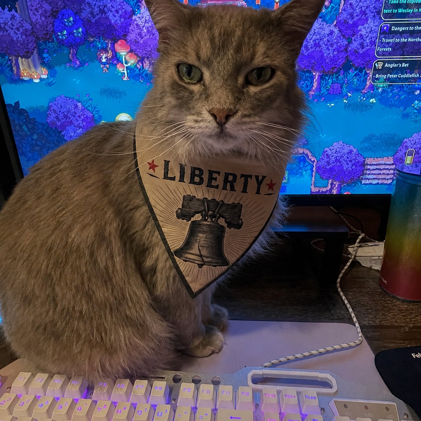 Freedom Collection Cat Bandanas