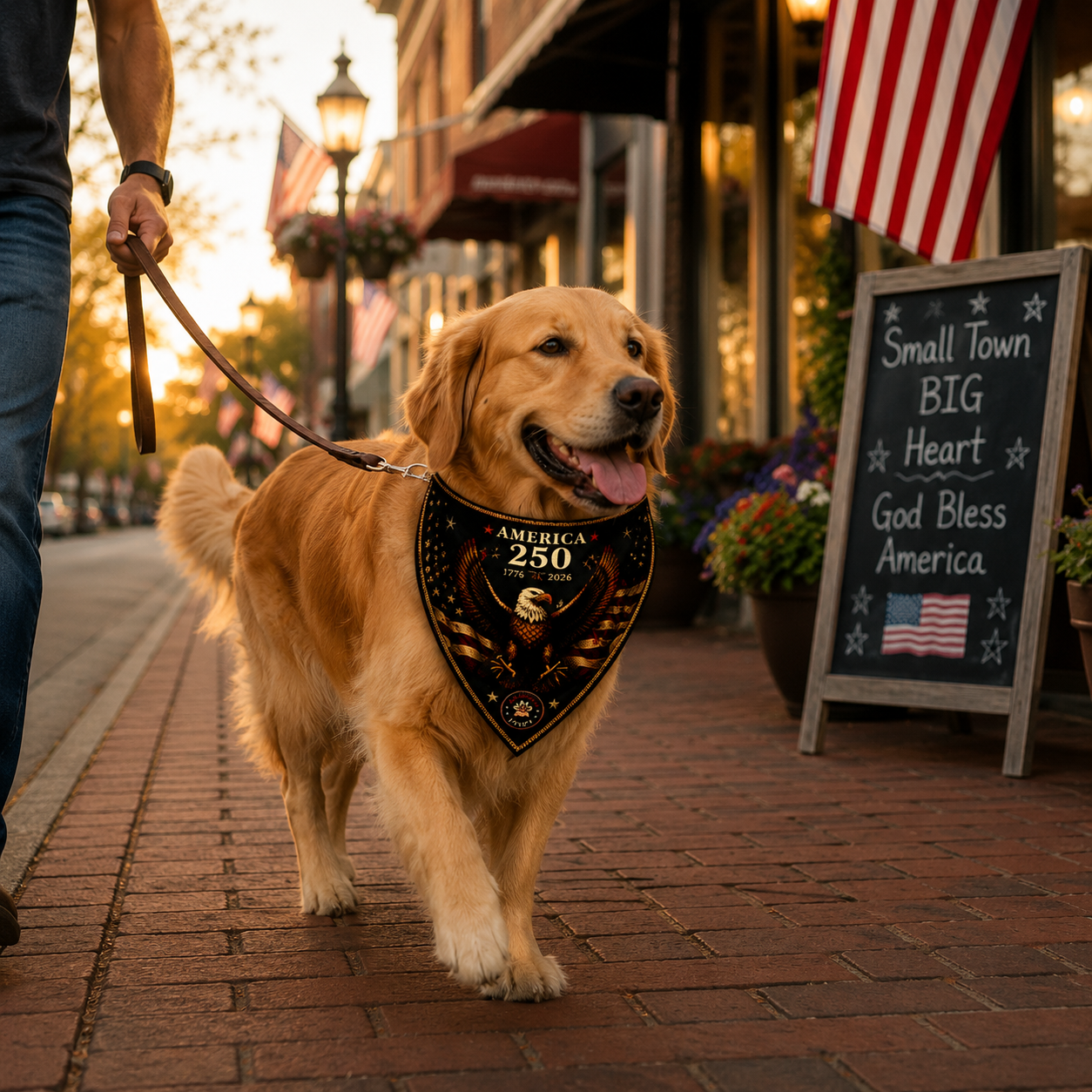 America 250 Dog Bandannas