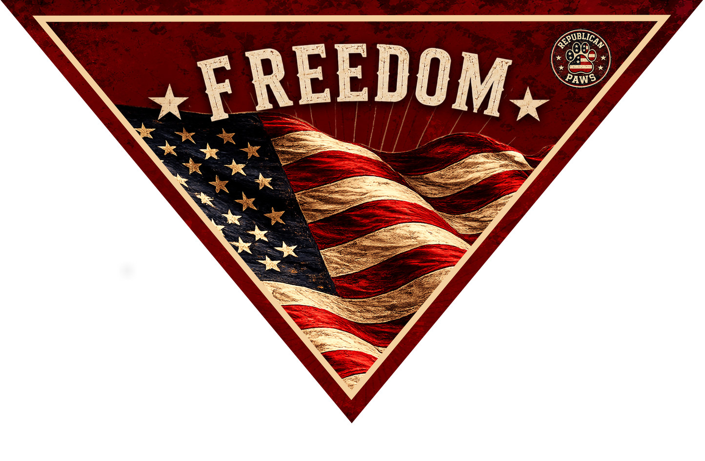 Freedom Collection Dog Bandanas