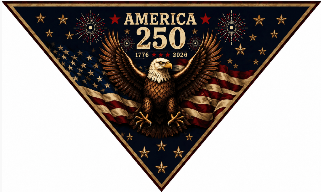 America 250 Dog Bandannas