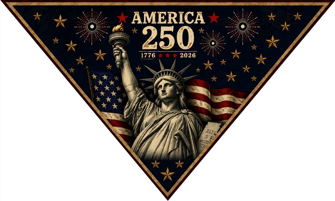 America 250 Dog Bandannas