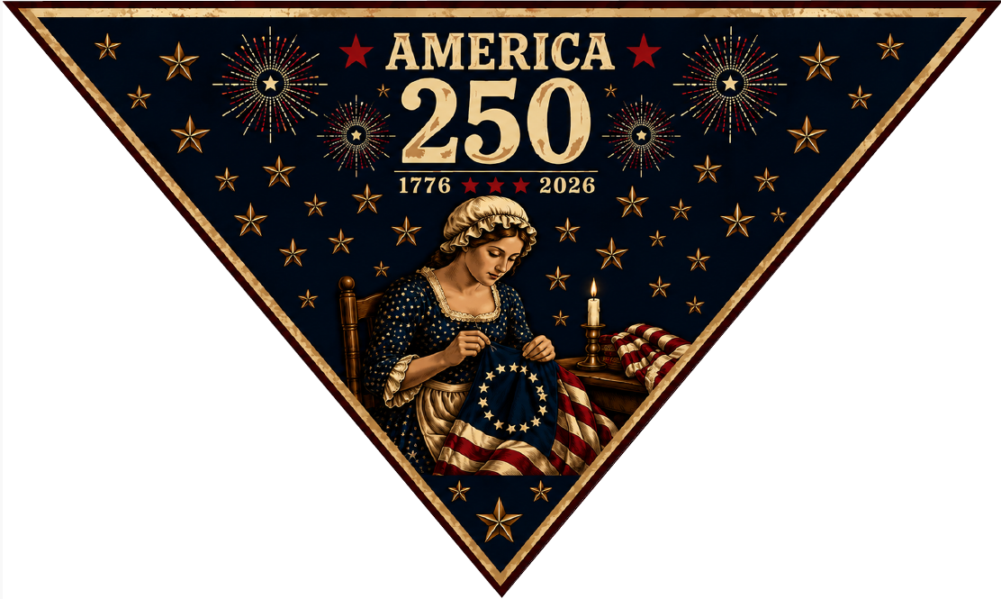 America 250 Dog Bandannas